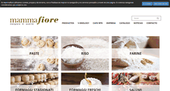 Desktop Screenshot of mammafiore.eu